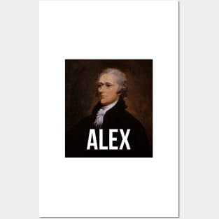 Alex - Alexander Hamilton Portrait Posters and Art